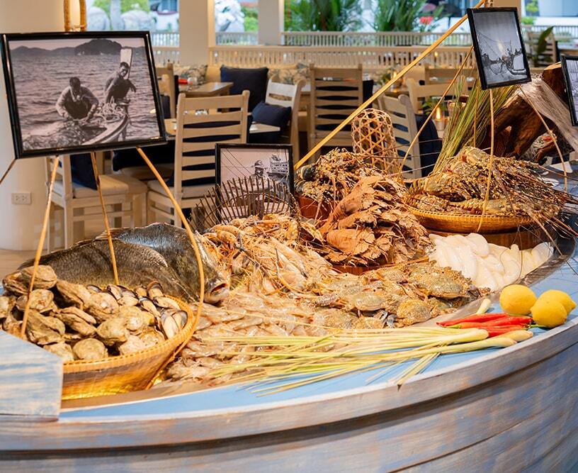 The buffet experience at our restaurant on Karon Beach