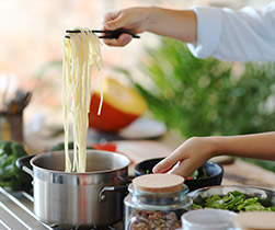 Chef preparing ingredients for a fine dining experience in Phuket