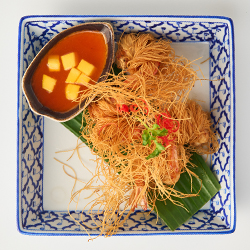 Goong Sarong at our Phuket cooking class