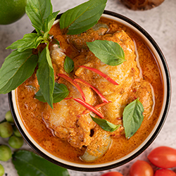 Tom Yum Talay made at our cooking class in Phuket