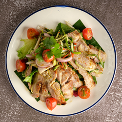 Yum Neua Yang made at our Phuket cooking class