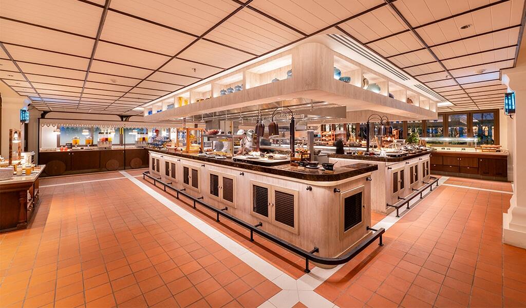 Breakfast Line at ocean rhyme