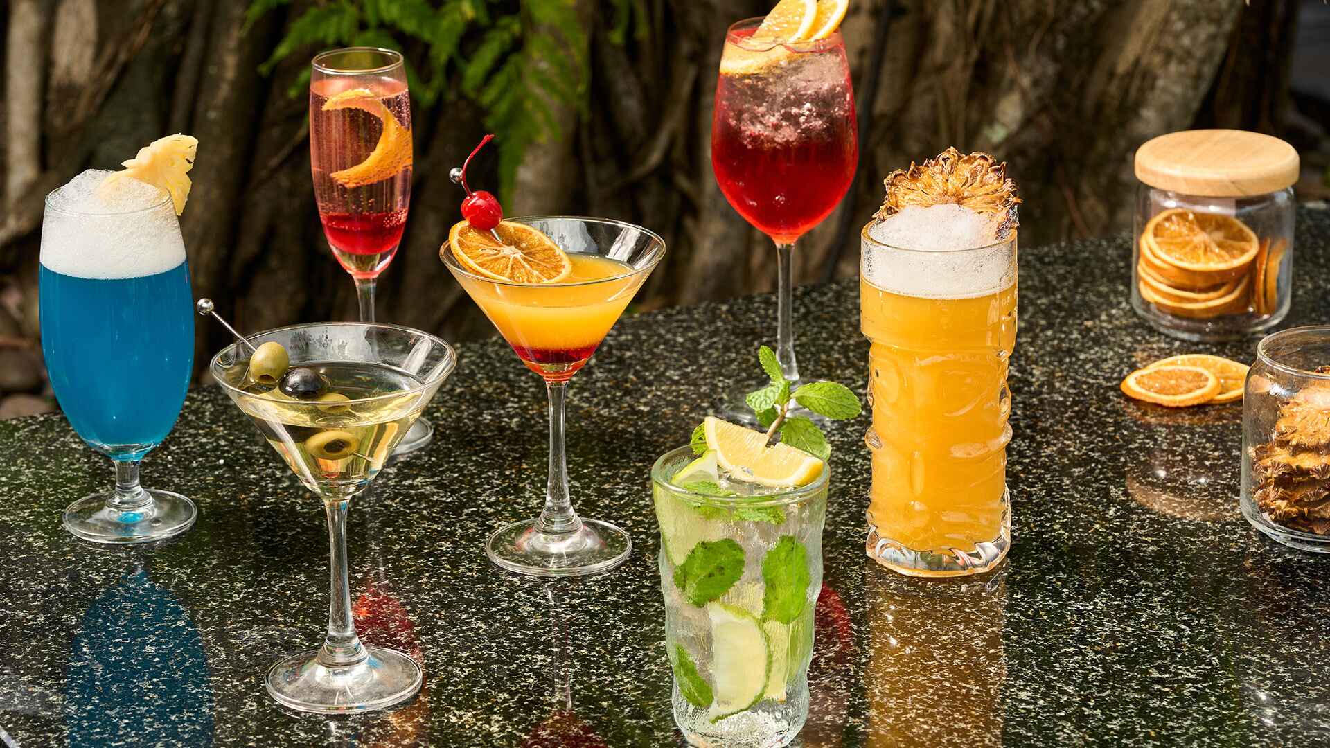 Drinks at Ocean Rhyme Phuket restaurant