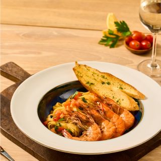 Cajun Shrimp Fettuccine Aglio E Olio