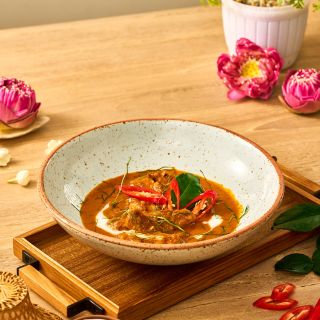 Panang Curry with Slow-Cooked Pork  